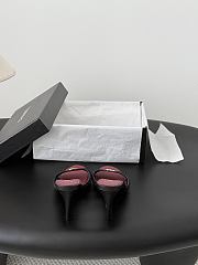Chanel Mules Goatskin Black 60mm  - 3