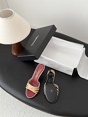 Chanel Mules Goatskin Beige 60mm  - 2