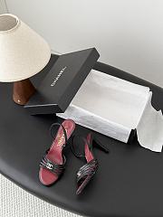 Chanel Sandals Goatskin Black 60mm G47384 - 3
