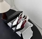 Chanel Mary Janes Lambskin White & Black 50mm G47202 - 1