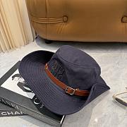 Miumiu Drill Cowboy Hat Hematite 5HC221 - 5