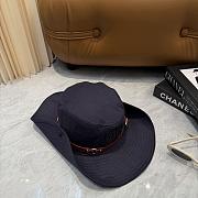 Miumiu Drill Cowboy Hat Hematite 5HC221 - 3