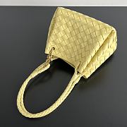 Bottega Veneta Small Parachute Butter Yellow - 21x17x16.5cm - 3