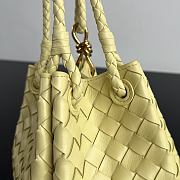 Bottega Veneta Small Parachute Butter Yellow - 21x17x16.5cm - 2