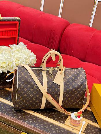 LV Keepall Bandoulière 45 Coated Canvas M41418 - 45x27x20cm