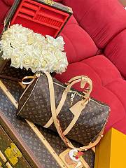 LV Keepall Bandoulière 45 Coated Canvas M41418 - 45x27x20cm - 4