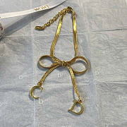 Dior CD Ribbon Bracelet Gold-Finish Metal B3285WOMMT_D300 - 5