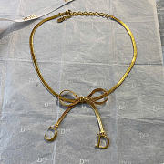 Dior CD Ribbon Bracelet Gold-Finish Metal B3285WOMMT_D300 - 4
