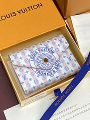 LV Victorine Wallet Stamp Blue M29461 - 12x9.5x2.5cm - 4