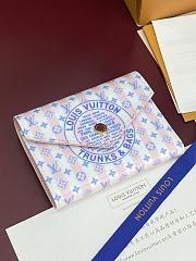 LV Victorine Wallet Stamp Blue M29461 - 12x9.5x2.5cm - 6