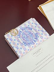 LV Lisa Wallet Stamp Blue M29028 - 11.5x9x1.5cm - 6