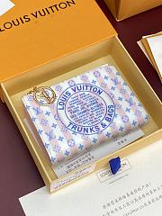 LV Lisa Wallet Stamp Blue M29028 - 11.5x9x1.5cm - 5