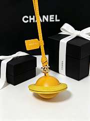 Chanel Mini Bag Charm Lambskin Yellow AP5246 - 1