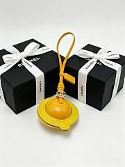Chanel Mini Bag Charm Lambskin Yellow AP5246 - 2