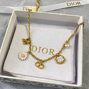 Dior CD Garden Bracelet Gold-Finish Metal, White Resin Pearl, Mother-of-Pearl and Multicolor Lacquer B3302WOMMP_D301 - 1
