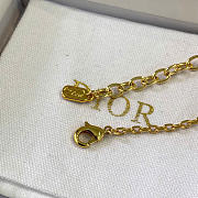 Dior CD Garden Bracelet Gold-Finish Metal, White Resin Pearl, Mother-of-Pearl and Multicolor Lacquer B3302WOMMP_D301 - 3