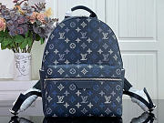 LV Discovery Backpack PM Monogram Shadow Navy Blue M28575 - 29x38x20cm - 5