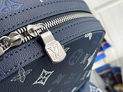 LV Discovery Backpack PM Monogram Shadow Navy Blue M28575 - 29x38x20cm - 2