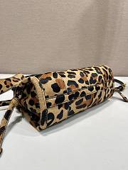 Prada Bonnie Mini Printed Leather Handbag Honey 1BA486 - 23.5x12x9cm - 6