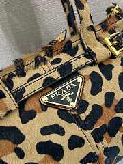 Prada Bonnie Mini Printed Leather Handbag Honey 1BA486 - 23.5x12x9cm - 2
