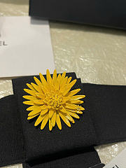 Chanel Brooch Metal & Resin Gold & Yellow ABH326 - 6