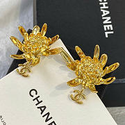 Chanel Stud Earrings Metal Gold ABH328 - 4
