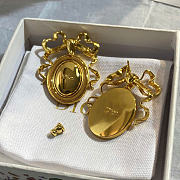 Dior Médaillon Earrings Gold-Finish Metal E4617WOMMT_D300 - 5