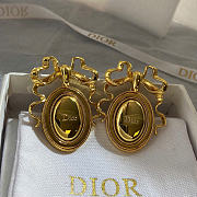 Dior Médaillon Earrings Gold-Finish Metal E4617WOMMT_D300 - 2