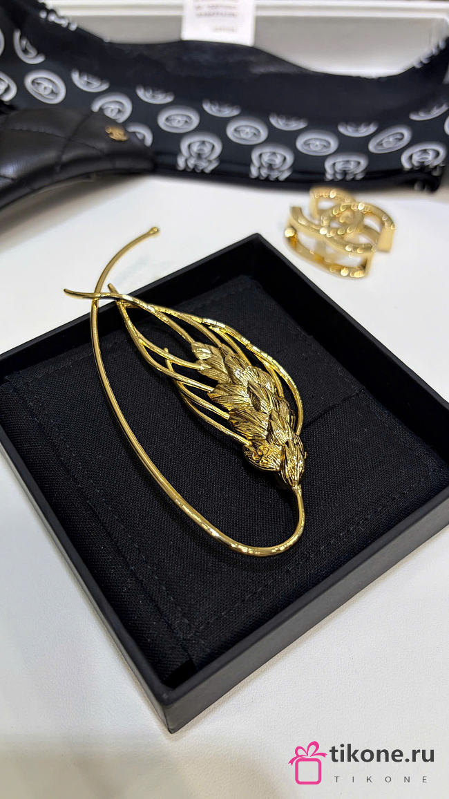 Chanel Brooch Metal Gold ABH432 - 1