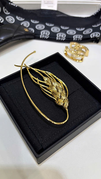 Chanel Brooch Metal Gold ABH432
