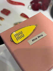 Miumiu Enameled Metal Hair Clip 5IF147 - 4