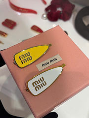 Miumiu Enameled Metal Hair Clip 5IF147 - 3