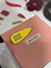 Miumiu Enameled Metal Hair Clip 5IF147 - 2