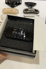 Prada Plex Hair Clip Black 1IF043 - 4