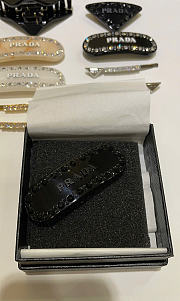 Prada Plex Hair Clip Black 1IF043 - 2