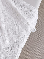 Dioriviera Mid-Length Flared Skirt White Dior Bows Cotton-Blend Lace 641J75A8727_X0150 - 2