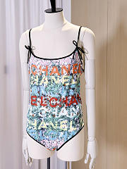 Chanel Swimsuit Stretch Jersey Multicolour P81460 - 4