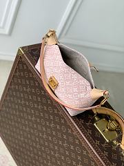 LV Pochette Mia Monogram Emblème Rose Ruban M2A382 - 22x14.5x8cm - 6