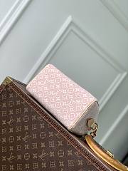 LV Speedy Bandoulière 20 Monogram Emblème Rose Ruban M2A039 - 20.5x13.5x12cm - 6
