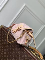 LV Odyssee PM Monogram Emblème Rose Ruban M29974 - 27x17x12cm - 6