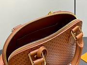 LV Alma BB Minigram Calfskin Leather Noisette M29491 - 23.5x17.5x11.5cm - 5