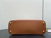 LV Alma MM Soft Minigram Calfskin Leather Noisette M28517 - 37x28x13.5cm - 6
