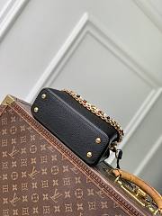 LV Capucines East West Mini Taurillon Leather Black M29443 - 22x12x8cm - 6