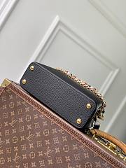 LV Capucines BB Taurillon Leather Black M28455 - 27x19x9cm - 4