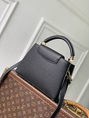 LV Capucines BB Taurillon Leather Black M28455 - 27x19x9cm - 2