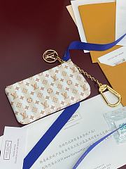 LV Key Pouch Stamp Nude Pink M29023 - 12x7x1.5cm - 5