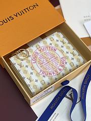 LV Lisa Wallet Stamp Banana M29455 - 11.5x9x1.5cm - 2