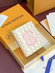 LV Charms Pocket Wallet Stamp Banana M29033 - 9x10x2.5cm - 5