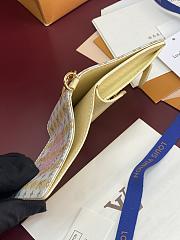 LV Charms Pocket Wallet Stamp Banana M29033 - 9x10x2.5cm - 4