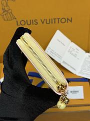 LV Zippy Wallet Monogram Empreinte Banana Yellow M28969 - 21x10x2.5cm - 4